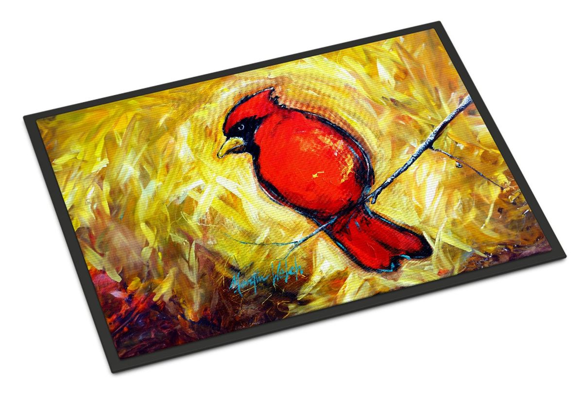 Sha Red Baba Bird Doormat Front Door Mat Indoor Outdoor Rugs For Entryway, Non Slip Washable Low Pile, 24H X 36W_maomaolike.com