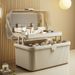 Household Cosmetic Box Multi-layer Folding Storage Bin Living Room Bedroom Jewelry Organizer Large Toolbox_maomaolike.com