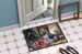 Irish Wolfhound Cozy Christmas Doormat Front Door Mat Indoor Outdoor Rugs For Entryway, Non Slip Washable Low Pile, 24H X 36W_maomaolike.com