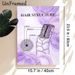 Hair Structure Painting Poster, Soft Lavender Watercolor Anatomical Chart Poster, Educational Hair Anatomy Display Suitable For Beauty Salons And_maomaolike.com