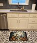 Dinosaurs Spooky Halloween Memory Foam Kitchen Mat Machine Washable Anti-Fatigue Mat Cushion Comfort Bath Mat Or Kitchen Rug_maomaolike.com