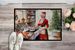 Cookies With Santa Claus Mrs. Claus Doormat Front Door Mat Indoor Outdoor Rugs For Entryway, Non Slip Washable Low Pile, 24H X 36W_maomaolike.com