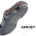 Kidmi Fashion Fur Winter Fuzzy Garden Soft Waterproof For Men Indoor And Outdoor Antiskid Houes Shoes_maomaolike.com