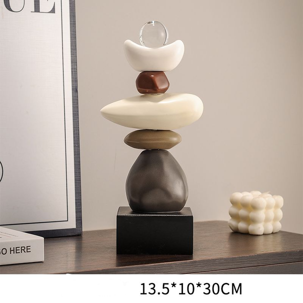 Fortune-Attracting Ornament High-End Niche Study Room Living Room Desktop Entrance Wine Cabinet TV Cabinet Office Soft Decoration_maomaolike.com