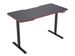Electric Standing Desk Whole Piece Adjustable Height Desk Home Office Computer Workstation Sit Stand Up Desk (Black Frame + Black Top)_maomaolike.com