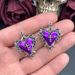 5pcs 34*30mm Thorn Rose Cross Heart Enamel Halloween Pendant Designer Charms Fit Making DIY Jewelry Findings_maomaolike.com