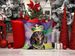Dachshund King Of Mardi Gras Throw Pillow Machine Washable, Indoor Outdoor Decorative Pillow For Couch, Bed Or Patio, 14Hx14W_maomaolike.com