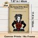 The Taming Of The Shrew Themed Painting Poster, Vintage Shakespearean Character Illustration Poster, With Classic Literary Quote, Ideal For Study Room_maomaolike.com