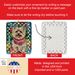 Cairn Terrier Christmas Porcelain Ornament Christmas Tree Hanging Decorations For Home Christmas Holiday, Rectangle, Gift, Multicolor_maomaolike.com