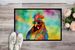 Hippie Animal Rooster Doormat Front Door Mat Indoor Outdoor Rugs For Entryway, Non Slip Washable Low Pile, 24H X 36W_maomaolike.com