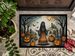 La Llorona Skeleton Spooky Halloween Doormat Front Door Mat Indoor Outdoor Rugs For Entryway, Non Slip Washable Low Pile, 24H X 36W_maomaolike.com