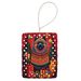 Keeshond Holiday Christmas Porcelain Ornament Christmas Tree Hanging Decorations For Home Christmas Holiday, Rectangle, Gift, Multicolor_maomaolike.com