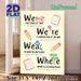 English Homophone Grammar Guide Painting Poster, Colorful Illustrated Educational Poster, Assists With Mastering Confusing Homophones, Suitable For_maomaolike.com