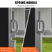 VEVOR Retractable Side Awning 236" X 63",Double Retractable Patio Screen Waterproof, Retractable Room Divider Black For Privacy, Garden, Outdoor, Patio And Terrace_maomaolike.com