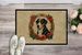 Greater Swiss Mountain Dog Christmas Flowers Doormat Front Door Mat Indoor Outdoor Rugs For Entryway, Non Slip Washable Low Pile, 24H X 36W_maomaolike.com