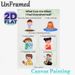 Emotion Regulation Painting Poster, Gentle Cartoon Illustration Poster, Provides Practical Calming Strategies For Overwhelming Feelings, Ideal For_maomaolike.com