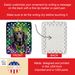 Flat-Coated Retriever King Of Mardi Gras Porcelain Ornament Christmas Tree Hanging Decorations For Home Christmas Holiday, Rectangle, Gift, Multicolor_maomaolike.com