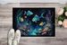 Bioluminescent Fish Doormat Front Door Mat Indoor Outdoor Rugs For Entryway, Non Slip Washable Low Pile, 24H X 36W_maomaolike.com