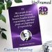 Sigmund Freud Inspirational Quote Painting Poster, Elegant Purple Typographic Poster, Thought-provoking Motivational Wall Art, Suitable For Home_maomaolike.com