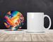Colorful Freesia Large Sandstone Coasters Pack Of 4 Absorbent Round Coasters Decor Gifts For Men Or Women, 4 In, Multicolor_maomaolike.com