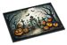 Graveyard Spooky Halloween Doormat Front Door Mat Indoor Outdoor Rugs For Entryway, Non Slip Washable Low Pile, 24H X 36W_maomaolike.com