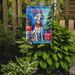 Dalmatian Christmas Reindeer Garden Flag Mailbox Flag Decorative Yard Flag Banner Outside Patio Artwork Yard Flower Beds, Garden Size, Multicolor_maomaolike.com