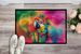 Hippie Animal Parrot Doormat Front Door Mat Indoor Outdoor Rugs For Entryway, Non Slip Washable Low Pile, 24H X 36W_maomaolike.com
