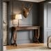 Solid Wood Console Table, Farmhouse Entryway Table For Living Room_maomaolike.com