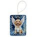 Cockapoo My Angel Porcelain Ornament Christmas Tree Hanging Decorations For Home Christmas Holiday, Rectangle, Gift, Multicolor_maomaolike.com