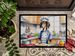 Saluki The Chef Doormat Front Door Mat Indoor Outdoor Rugs For Entryway, Non Slip Washable Low Pile, 24H X 36W_maomaolike.com