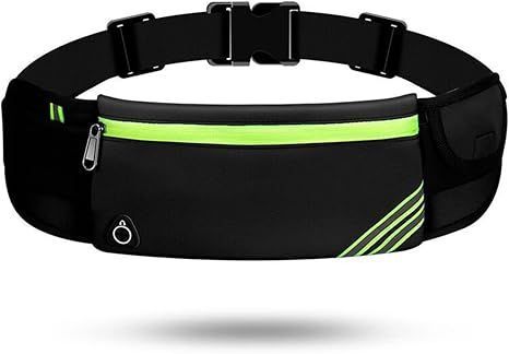 Running Belt For Women & Men Ultra Light Bounce Waist Reflective Adjustable Bag Holder For Cell Phone For Jogging Running Hiking Travel And Gym_maomaolike.com