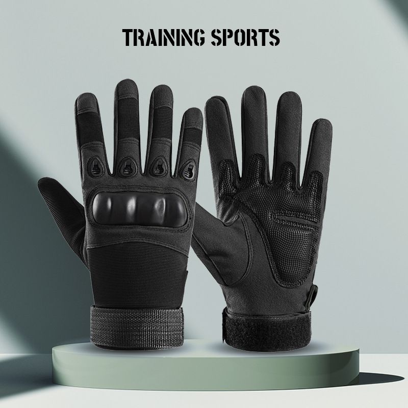 Tactical gloves full finger men's military fans outdoor sports gloves breathable mountaineering fitness wear resistant cycling motorcycle gloves_maomaolike.com