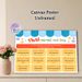 Thai Month And Day Painting Poster, Bright Educational Chart Poster, Helps Master Thai Month Vocabulary With Phonetic Guides, Ideal For Language Study_maomaolike.com