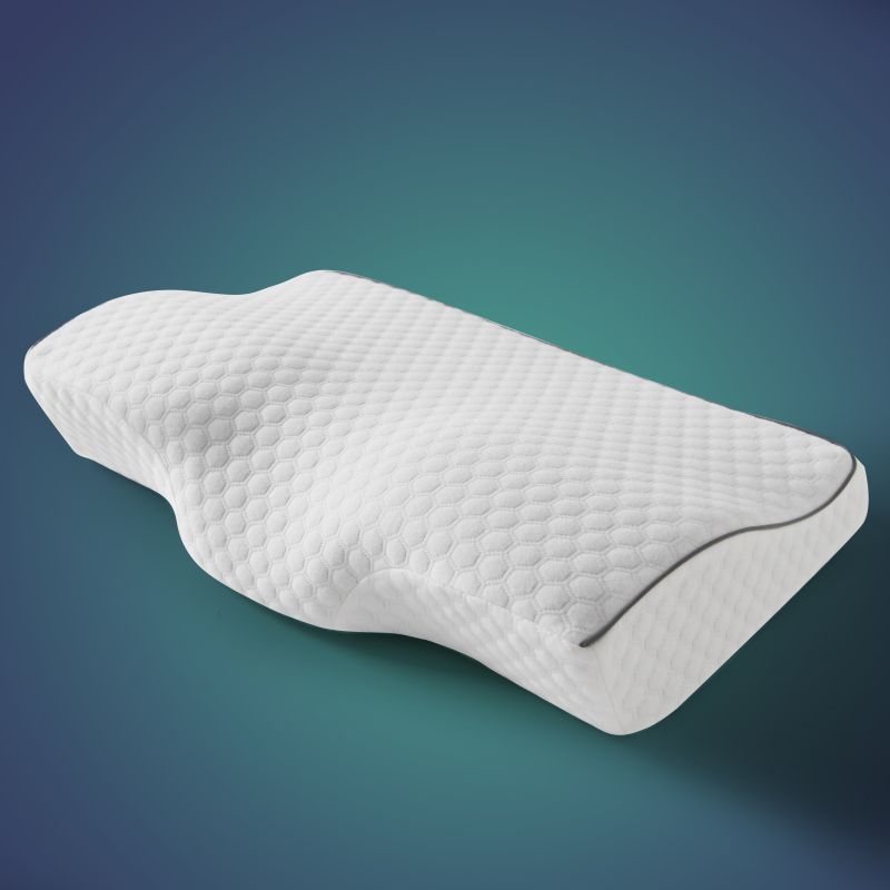 Cervical Pillow For Neck And Shoulder,Contour Memory Foam Pillow,Ergonomic Neck Support Pillow For Side Back Stomach Sleepers With Pillowcase_maomaolike.com