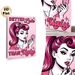 Retro Pin-up Girl Painting Poster, Vibrant Pink Pop Art Style Poster, Witty Slogan Design, Chic Decorative Piece For Bedroom, Vanity Area_maomaolike.com