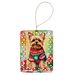 Yorkshire Terrier Yorkie Christmas Porcelain Ornament Christmas Tree Hanging Decorations For Home Christmas Holiday, Rectangle, Gift, Multicolor_maomaolike.com