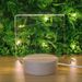 Cross-Border 3D High Translucency Amosphere Lamp Beech Wood LED Blank Board Unengraved Creaive Gif Acrylic Nigh_maomaolike.com