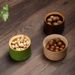 Baby Children's Rice Anti-scald Handmade Craft Bamboo Joint Bowl Household Living Room Chinese Style Dessert Plate_maomaolike.com