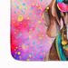 Weimaraner Hippie Dawg Memory Foam Kitchen Mat Machine Washable Anti-Fatigue Mat Cushion Comfort Bath Mat Or Kitchen Rug_maomaolike.com