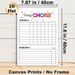 Weekly Chore Chart Painting Poster, Vibrant Star-adorned Chore Schedule Poster, Functional Planner To Organize Daily & Weekly Household Tasks_maomaolike.com