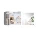 EELHOE Self-Adhesive Anti-Fall Wall Mirror Bedroom Splicing Self-Adhesive Mirror Wall Sticker Stereoscopic Perforated-Free Full-Length Mirror_maomaolike.com