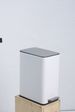 SSTC101-10L-W, Stainless Steel Kitchen Trash Can, 10L, White_maomaolike.com
