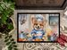 Corgi The Chef Doormat Front Door Mat Indoor Outdoor Rugs For Entryway, Non Slip Washable Low Pile, 24H X 36W_maomaolike.com