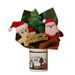 Bear American Cartoon Decoration Christmas Gift Ornament Fabric Doll Santa Claus Snowman Plush Toy_maomaolike.com