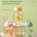 Children's Water Bottle For School Portable Cartoon Dinosaur Sippy Creative Feeding Cup With Straws And Lids Drinkware_maomaolike.com