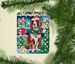 Welsh Springer Spaniel Christmas Porcelain Ornament Christmas Tree Hanging Decorations For Home Christmas Holiday, Rectangle, Gift, Multicolor_maomaolike.com