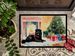 Chow Chow Cozy Christmas Doormat Front Door Mat Indoor Outdoor Rugs For Entryway, Non Slip Washable Low Pile, 24H X 36W_maomaolike.com