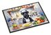Giant Schnauzer The Chef Doormat Front Door Mat Indoor Outdoor Rugs For Entryway, Non Slip Washable Low Pile, 24H X 36W_maomaolike.com