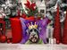 Giant Schnauzer King Of Mardi Gras Throw Pillow Machine Washable, Indoor Outdoor Decorative Pillow For Couch, Bed Or Patio, 14Hx14W_maomaolike.com