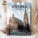 Vienna Austria Cathedral Painting Poster, Vintage-style Historic Cathedral With Decorative Roof Poster, Showcases Classic European Architectural_maomaolike.com